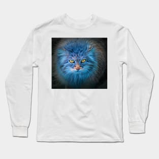 The Blue Cat Long Sleeve T-Shirt